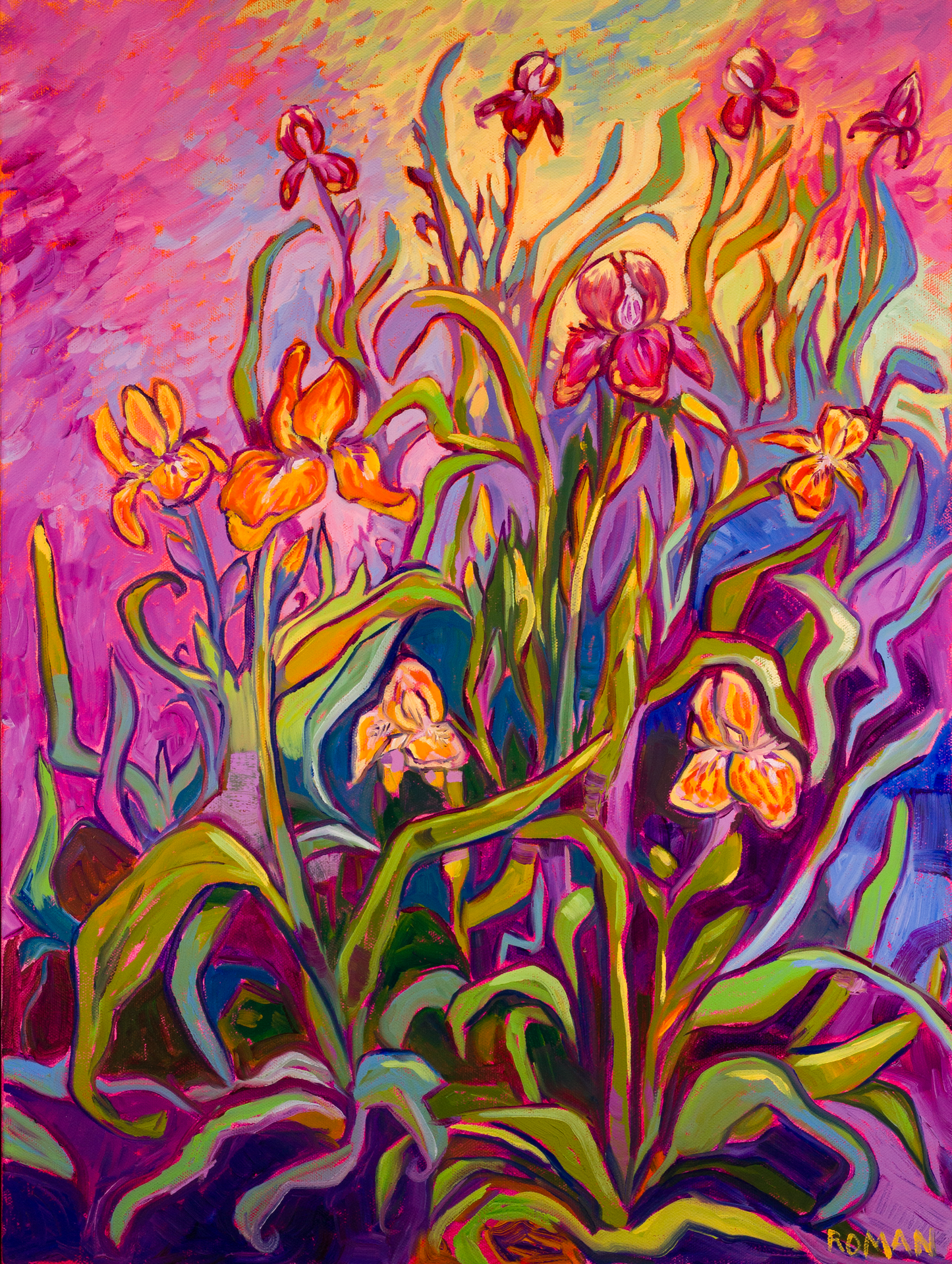 Irises For Vincent
