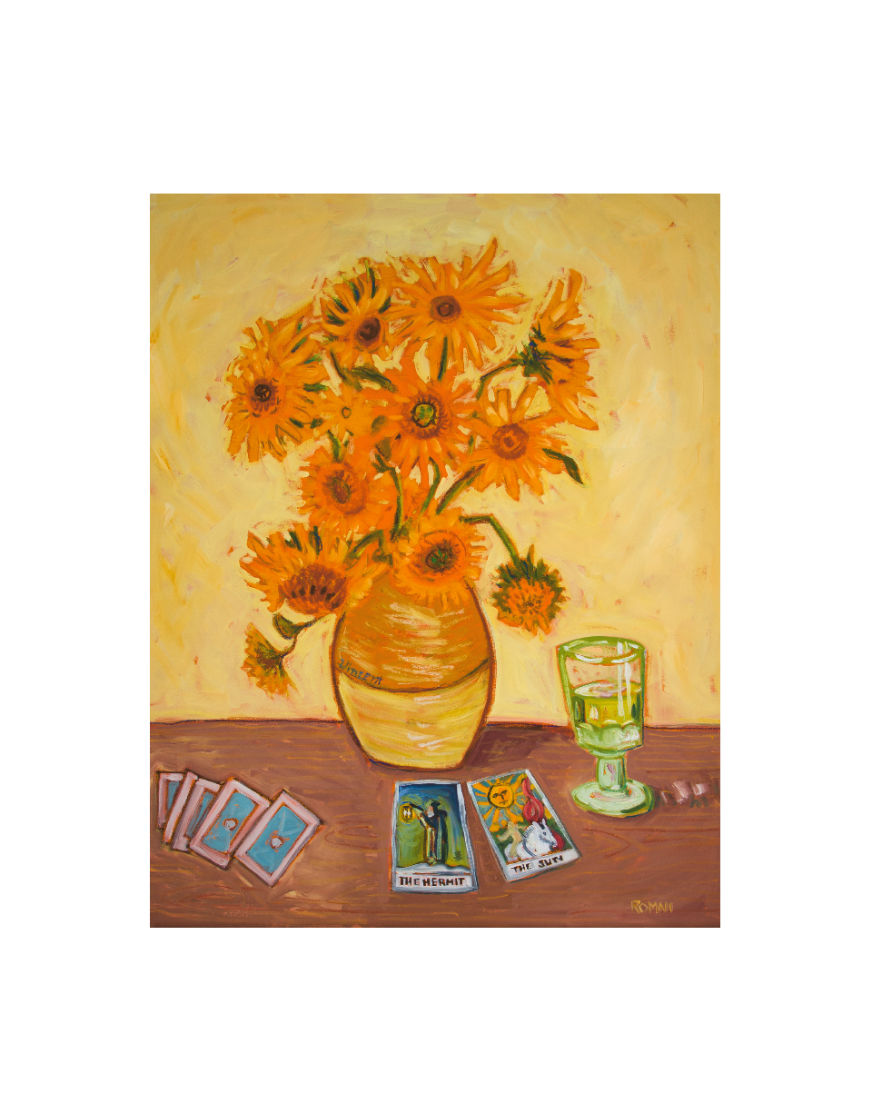 In His Cards — Archival Paper Print