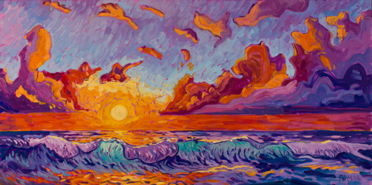 Radiant Sunset Symphony