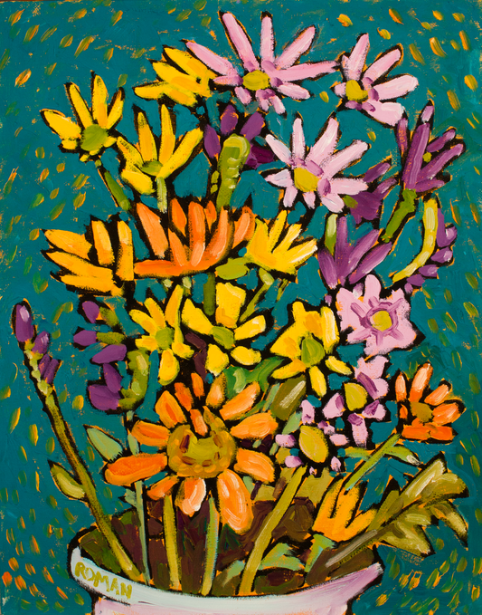 Still Life with Pitcher and Flowers