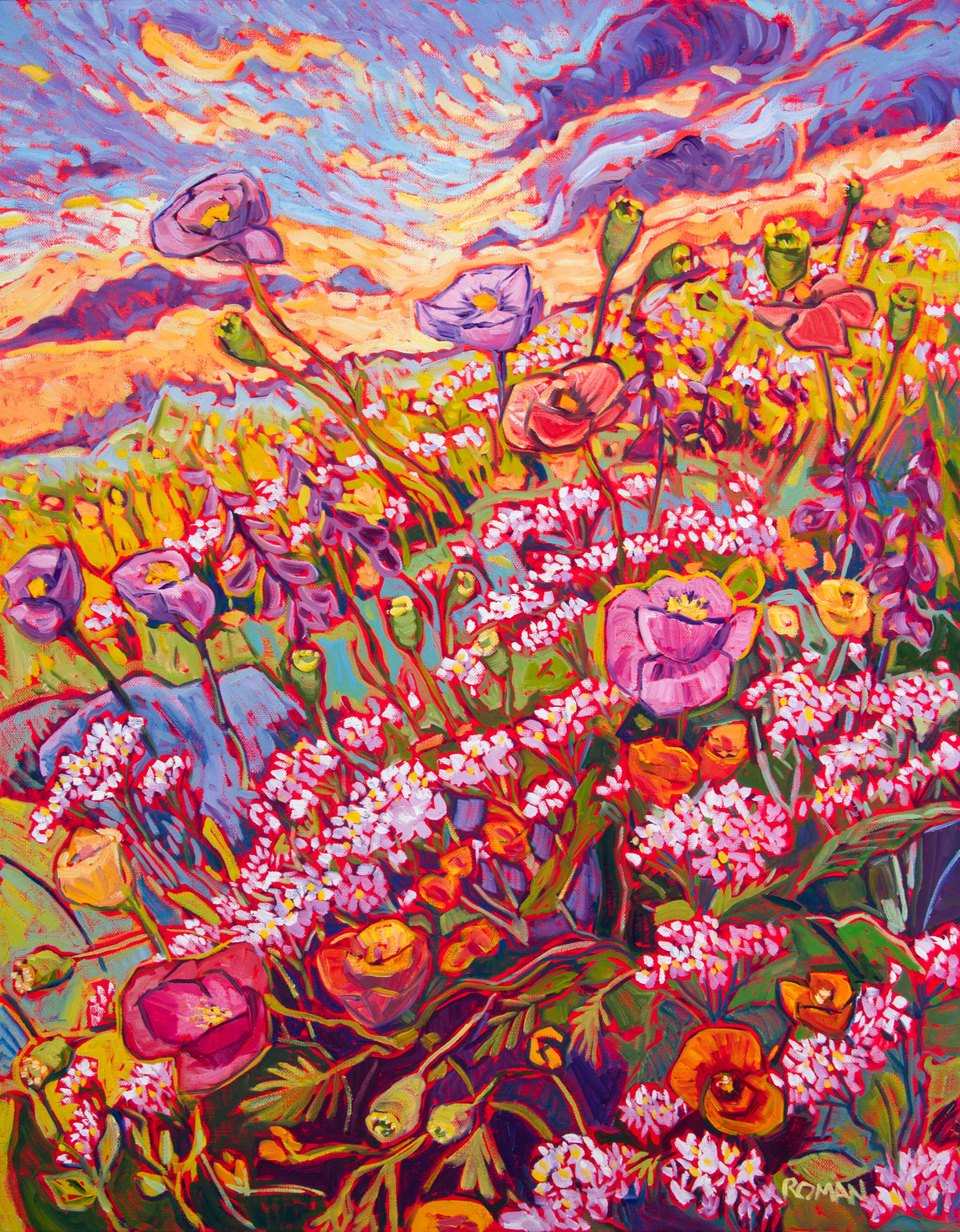 Open Your Eyes — original oil painting by Roman The Painter