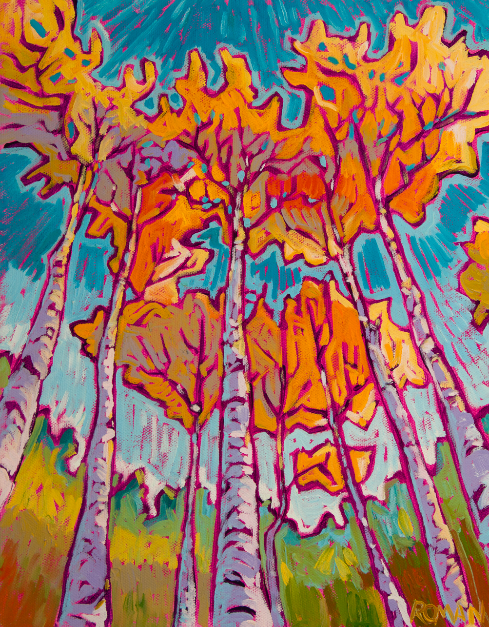 Autumn Breeze - 11x14 Oil Painting
