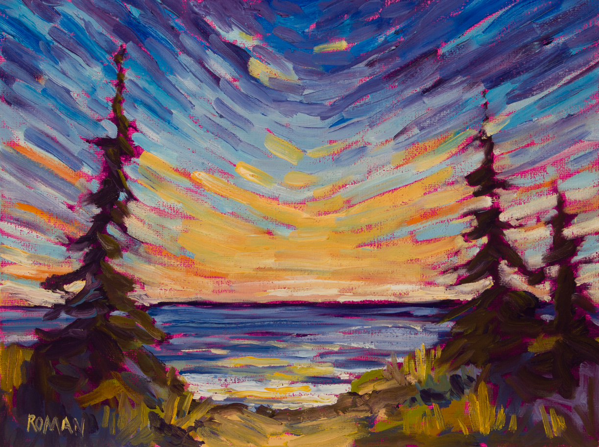 Last Day of Summer - 9x12 Oil Painting
