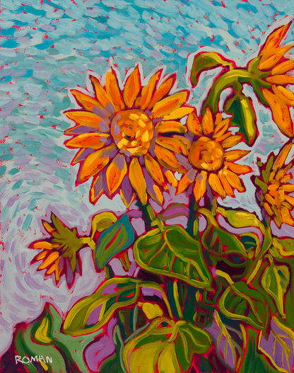 Early Sunflower Morning