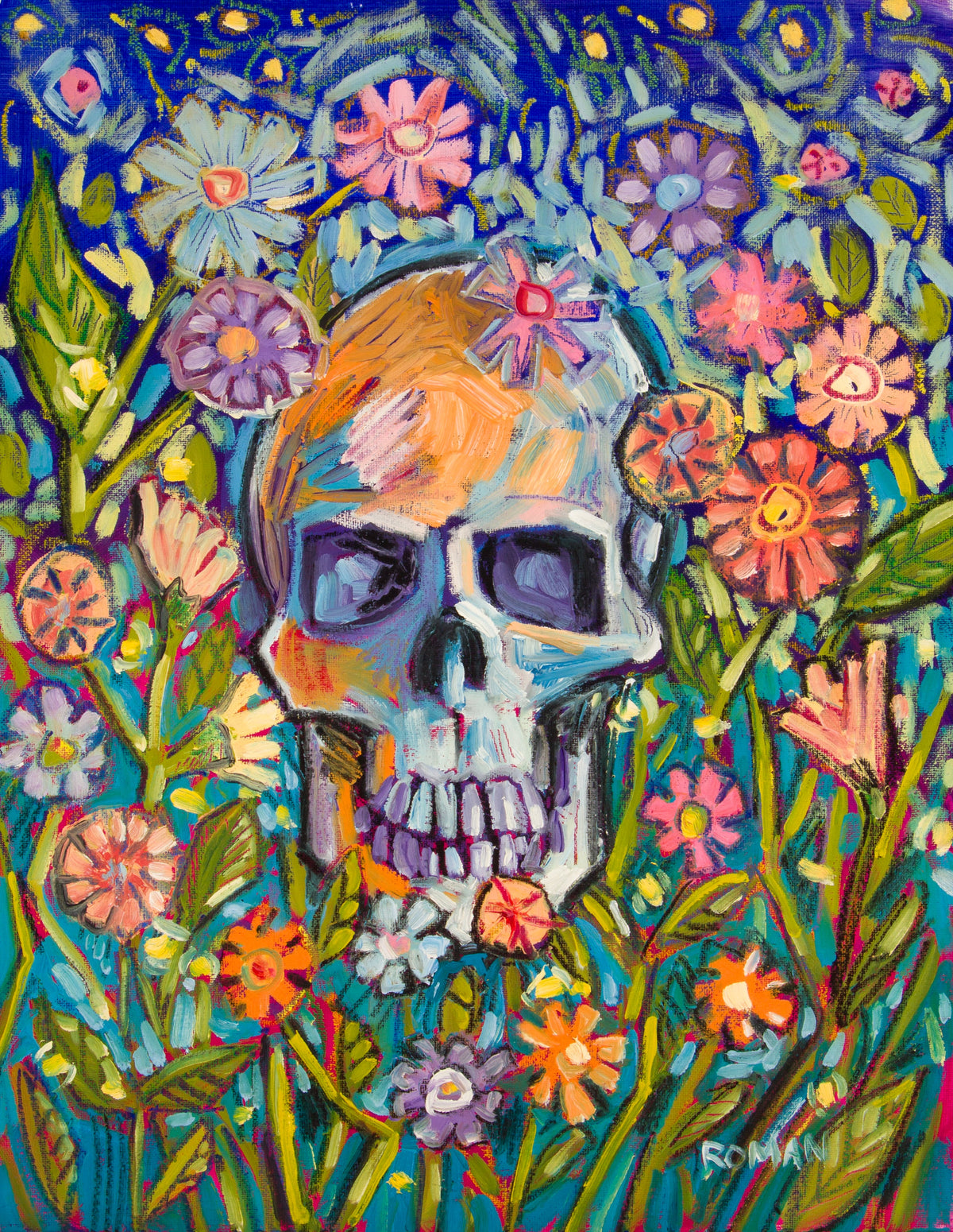 Spring Without You — original oil painting by Roman The Painter