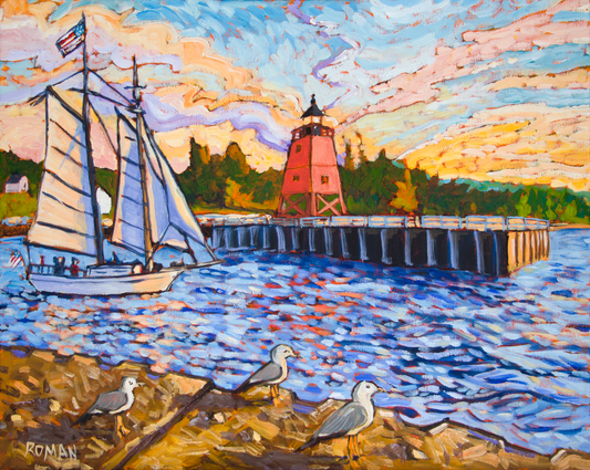 Sunset at the North Pier